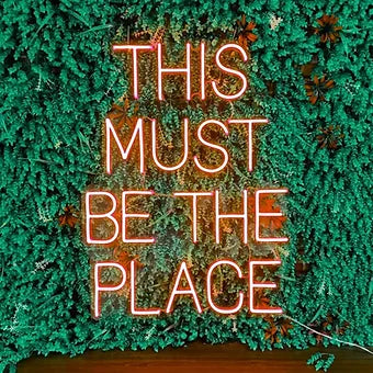 THIS MUST BE THE PLACE