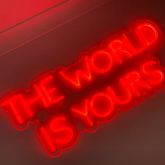 THE WORLD IS YOURS