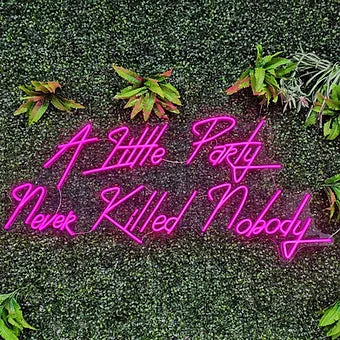 A little Party never killed nobody