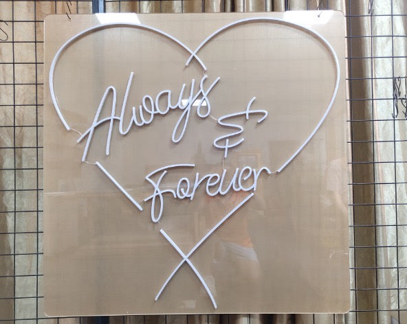 Always & Forever heart