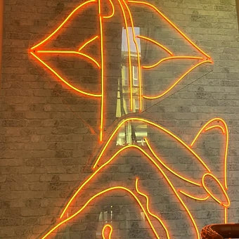 Giant Shhh Gesture