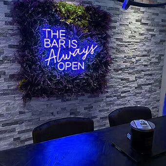 THE BAR IS Always OPEN
