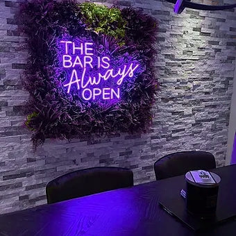THE BAR IS Always OPEN