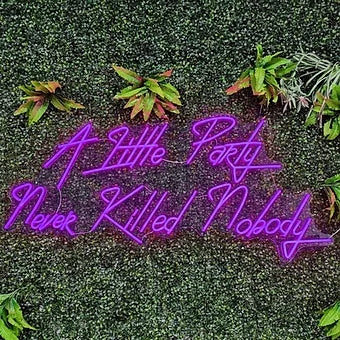 A little Party never killed nobody