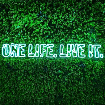 ONE LIFE. LIVE IT