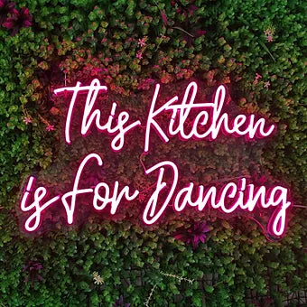 This kitchen is for Dancing