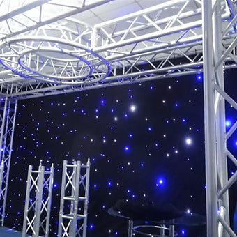 LED star light wedding/party backdrop