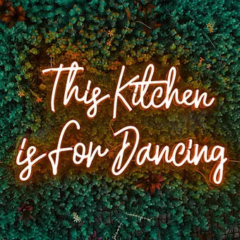 This kitchen is for Dancing