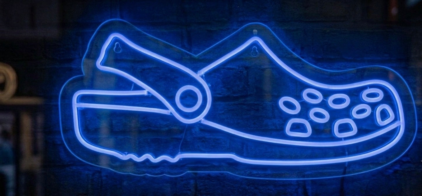 Rubber clog colour changing RGB