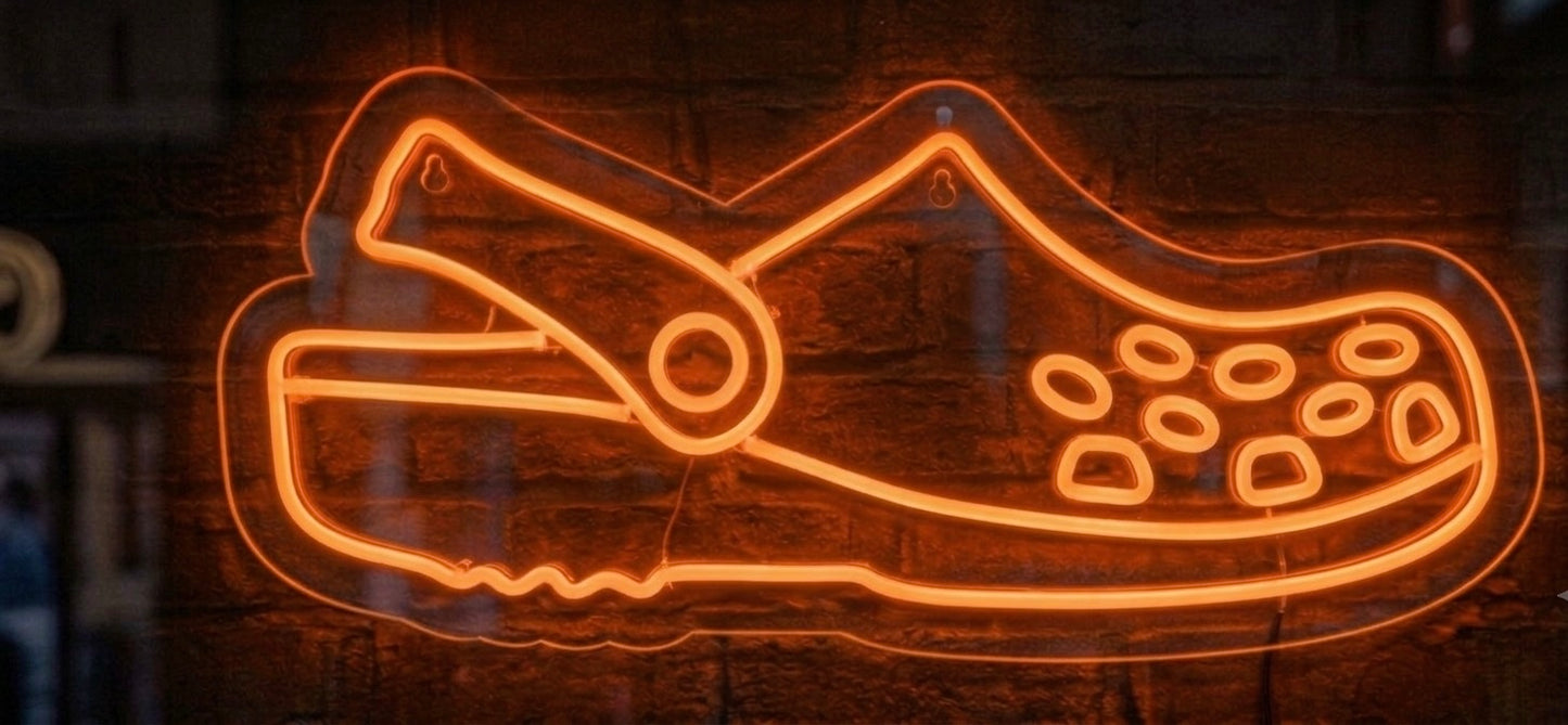 Rubber clog colour changing RGB