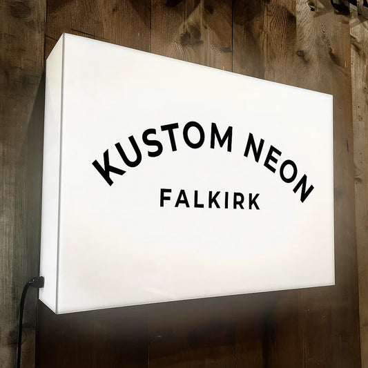 'The Highbury' - Frameless Acrylic Light Box Sign