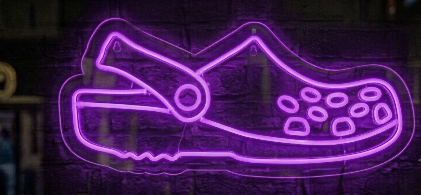 Rubber clog colour changing RGB