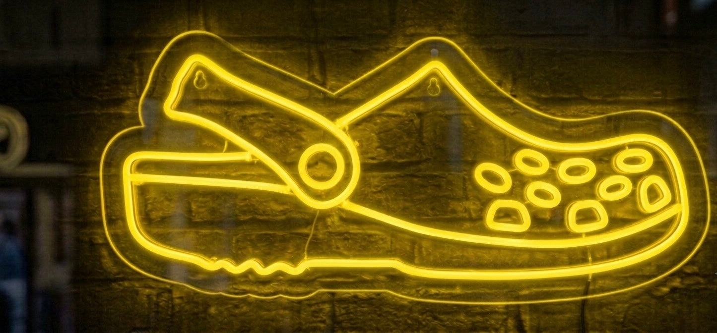 Rubber clog colour changing RGB