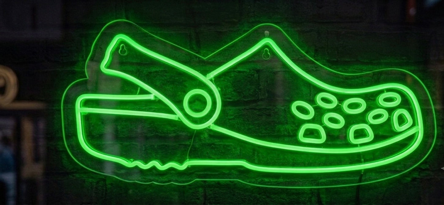 Rubber clog colour changing RGB