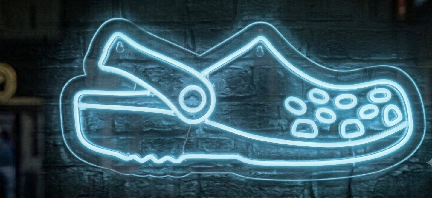 Rubber clog colour changing RGB