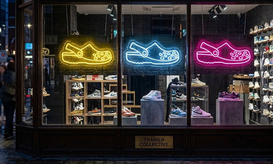Rubber clog colour changing RGB