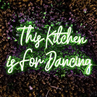 This kitchen is for Dancing