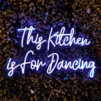 This kitchen is for Dancing