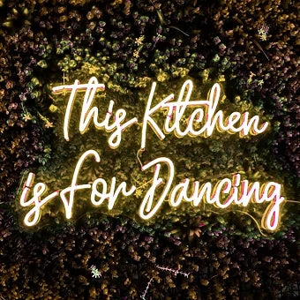 This kitchen is for Dancing