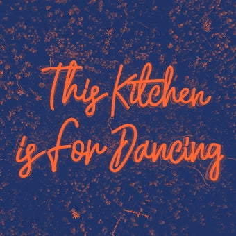 This kitchen is for Dancing