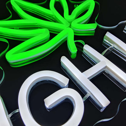 HIGH LIFE' silicone LED Neon sign with fitting kit